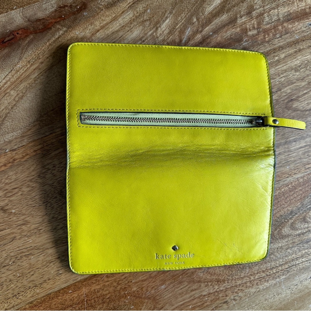 kate spade New York Lemon Leather Wallet - Picture 7 of 7